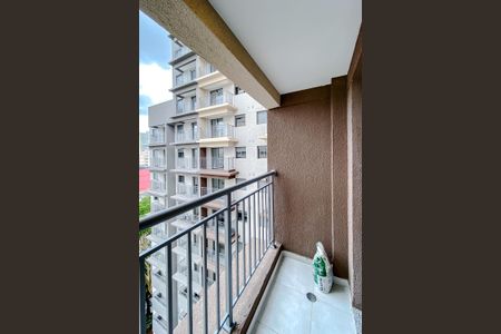 Varanda da Sala de apartamento para alugar com 1 quarto, 30m² em Liberdade, São Paulo