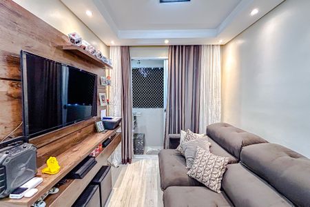 Sala de apartamento para alugar com 2 quartos, 48m² em Jardim Santa Emilia, São Paulo