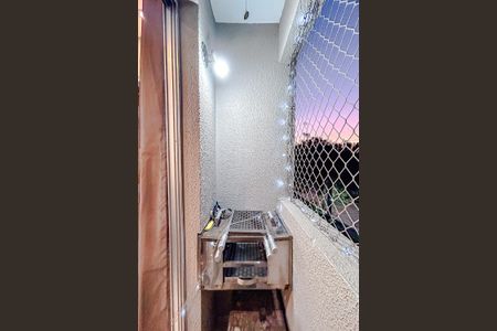 Varanda da Sala de apartamento para alugar com 2 quartos, 48m² em Jardim Santa Emilia, São Paulo