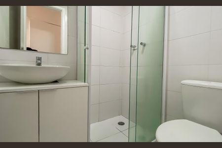 Banheiro da Suíte de apartamento para alugar com 2 quartos, 54m² em Chácara Cruzeiro do Sul, São Paulo