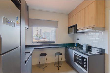 Cozinha e Área de Serviço de apartamento para alugar com 1 quarto, 32m² em Vila Monumento, São Paulo