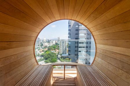 Studio para alugar com 25m², 1 quarto e sem vaga Studio para alugar com 25m², 1 quarto e sem vagaÁrea comum - Sauna