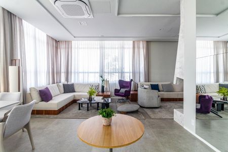 Studio para alugar com 25m², 1 quarto e sem vaga Studio para alugar com 25m², 1 quarto e sem vagaÁrea comum - Salão de festas