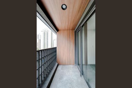 Varanda de kitnet/studio para alugar com 1 quarto, 25m² em Vila Regente Feijó, São Paulo