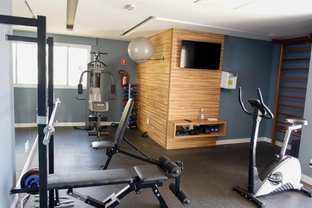 Apartamento para alugar com 62m², 2 quartos e 1 vaga Apartamento para alugar com 62m², 2 quartos e 1 vagaÁrea comum - Academia