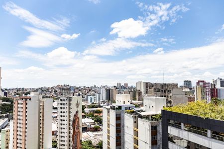 Vista da Sala de apartamento à venda com 1 quarto, 70m² em Barro Preto, Belo Horizonte