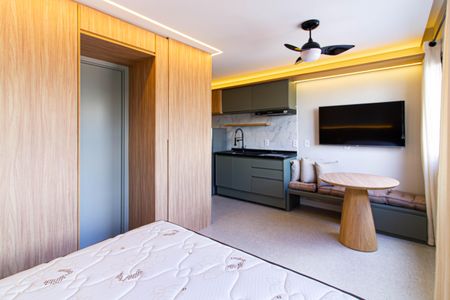 Stúdio de kitnet/studio para alugar com 1 quarto, 24m² em Pompeia, São Paulo