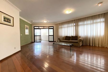 Sala de apartamento à venda com 4 quartos, 155m² em São Pedro, Belo Horizonte