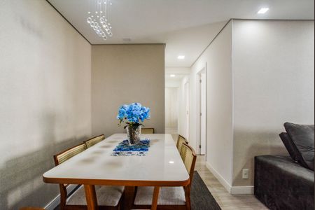 Sala de apartamento para alugar com 3 quartos, 83m² em Vila Assunção, Santo André