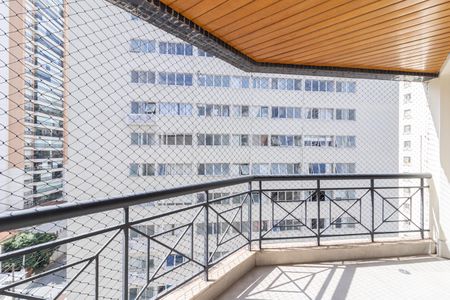 Varanda da Sala de apartamento para alugar com 3 quartos, 284m² em Itaim Bibi, São Paulo