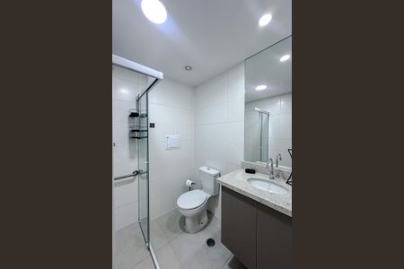 Banheiro de apartamento para alugar com 1 quarto, 29m² em Alto da Mooca, São Paulo