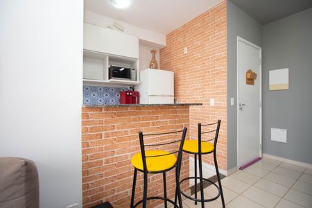 Sala de apartamento para alugar com 2 quartos, 50m² em Taguatinga, Brasília