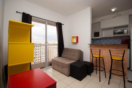 Sala de apartamento para alugar com 2 quartos, 50m² em Taguatinga, Brasília