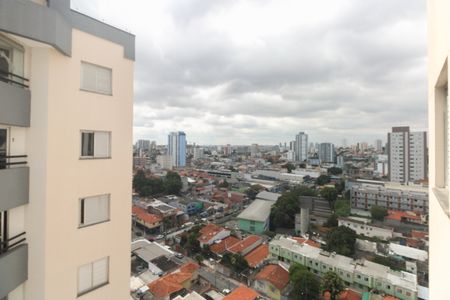 Varanda - Vista  de apartamento à venda com 1 quarto, 34m² em Vila Esperança, São Paulo