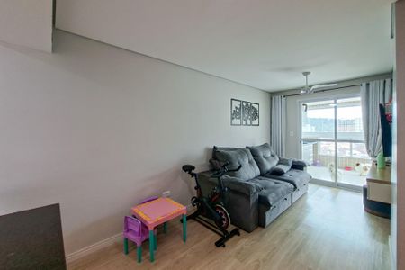 Sala de apartamento para alugar com 2 quartos, 74m² em Canto do Forte, Praia Grande