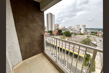 Varanda da Sala de apartamento para alugar com 2 quartos, 55m² em Vila das Bandeiras, Guarulhos
