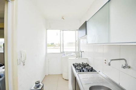 Cozinha de apartamento para alugar com 1 quarto, 33m² em Santo Antônio, Porto Alegre