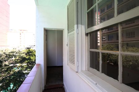 Varanda da Sala de apartamento para alugar com 3 quartos, 83m² em Centro, Belo Horizonte