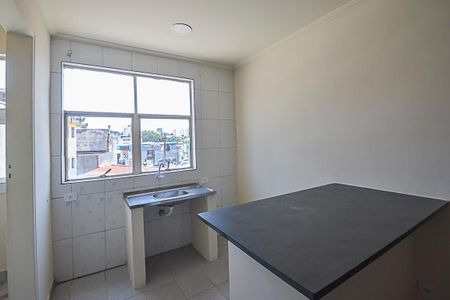 Cozinha de apartamento para alugar com 1 quarto, 28m² em Centro, São Bernardo do Campo