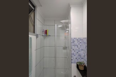 Banheiro de apartamento à venda com 2 quartos, 55m² em Jardim do Estádio, Santo André