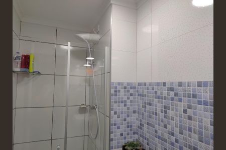 Banheiro de apartamento à venda com 2 quartos, 55m² em Jardim do Estádio, Santo André