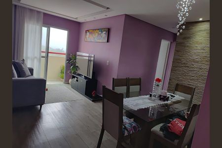 Sala de apartamento à venda com 2 quartos, 55m² em Jardim do Estádio, Santo André