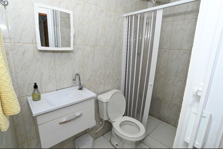 Banheiro de kitnet/studio à venda com 2 quartos, 26m² em Chácara Califórnia, São Paulo