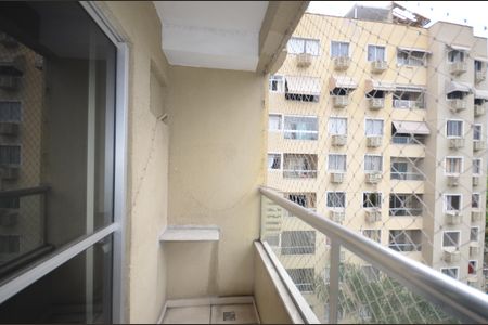 Varanda da Sala de apartamento para alugar com 2 quartos, 51m² em Jardim Sulacap, Rio de Janeiro