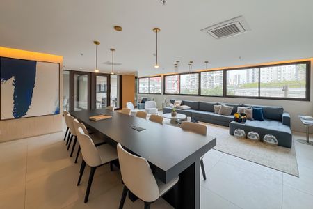 Studio para alugar com 32m², 1 quarto e sem vagaLounge e Coworking