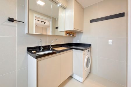 Studio para alugar com 32m², 1 quarto e sem vagaBanheiro e Lavanderia