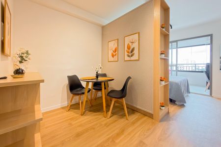 Studio para alugar com 32m², 1 quarto e sem vagaSala