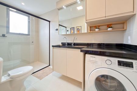 Studio para alugar com 32m², 1 quarto e sem vagaBanheiro e Lavanderia