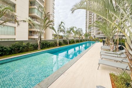 Studio para alugar com 32m², 1 quarto e sem vagaPiscina