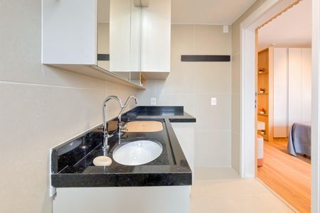 Studio para alugar com 32m², 1 quarto e sem vagaBanheiro e Lavanderia