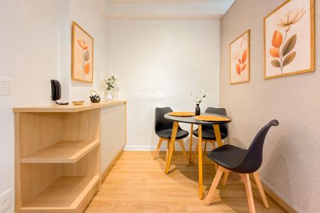 Studio para alugar com 32m², 1 quarto e sem vagaSala