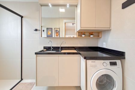 Studio para alugar com 32m², 1 quarto e sem vagaBanheiro e Lavanderia