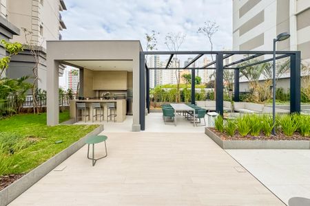 Studio para alugar com 32m², 1 quarto e sem vagaChurrasqueira