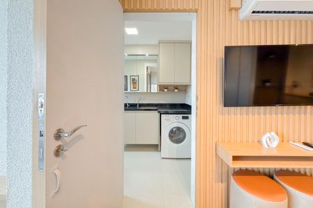 Studio para alugar com 32m², 1 quarto e sem vagaBanheiro e Lavanderia