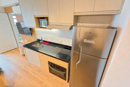 Studio para alugar com 32m², 1 quarto e sem vagaCozinha