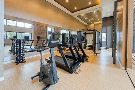 Studio para alugar com 32m², 1 quarto e sem vagaAcademia