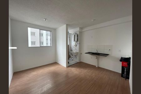 Sala de apartamento para alugar com 2 quartos, 37m² em Jardim, Santo André