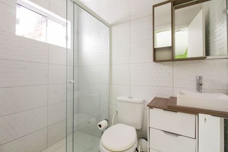 Banheiro de apartamento para alugar com 1 quarto, 28m² em Igará, Canoas