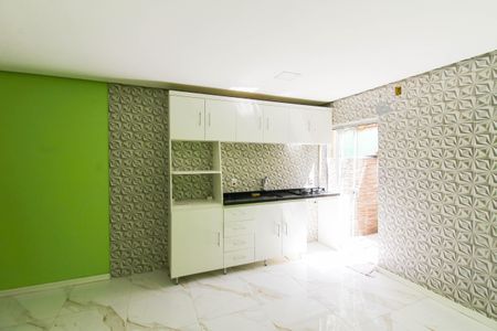 Cozinha de apartamento para alugar com 1 quarto, 28m² em Igará, Canoas