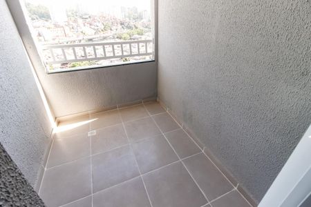Varanda da Sala de apartamento para alugar com 2 quartos, 32m² em Vila Plana, São Paulo