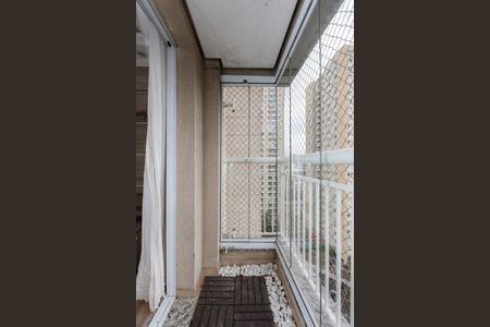 Varanda da Sala de apartamento para alugar com 2 quartos, 60m² em Jardim Maria Rosa, Taboão da Serra