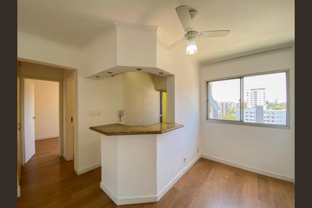 Sala de apartamento à venda com 1 quarto, 36m² em Santo Amaro, São Paulo