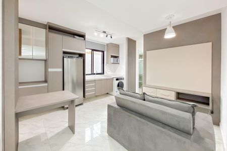 Sala de apartamento para alugar com 1 quarto, 32m² em Vila Dom Pedro I, São Paulo