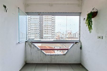 Sacada  de apartamento para alugar com 2 quartos, 60m² em Canto do Forte, Praia Grande