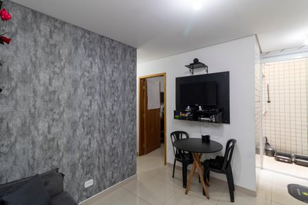 Sala/Cozinha de apartamento à venda com 1 quarto, 38m² em Vila Mazzei, São Paulo