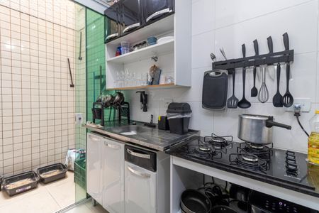 Sala/Cozinha de apartamento à venda com 1 quarto, 38m² em Vila Mazzei, São Paulo
